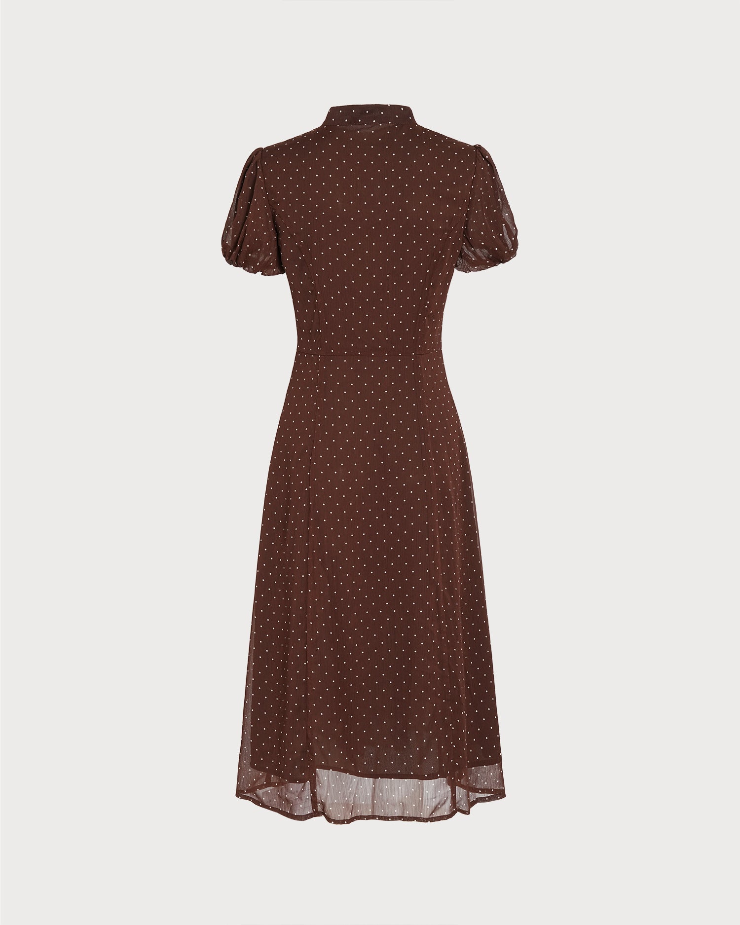 Women's Woven Polyester Midi Dresses - RIHOAS
