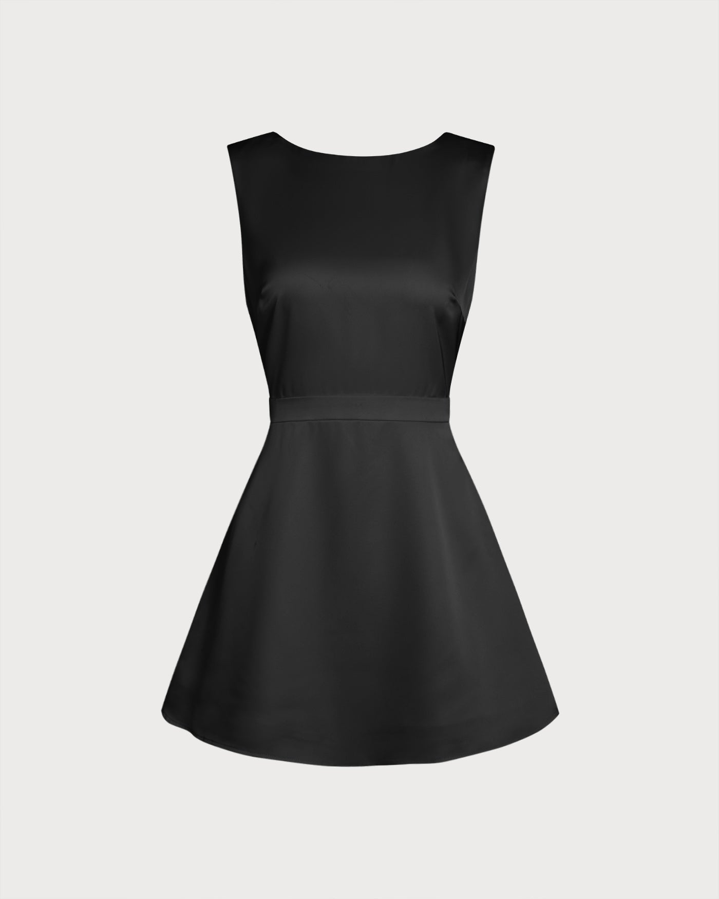 Black Boat Neck Pearl A-Line Mini Dress & Reviews - Black,Green,Blue - Dresses Black Boat Neck Pearl A-Line Mini Dress & Reviews - Black,Green,Blue - Dresses