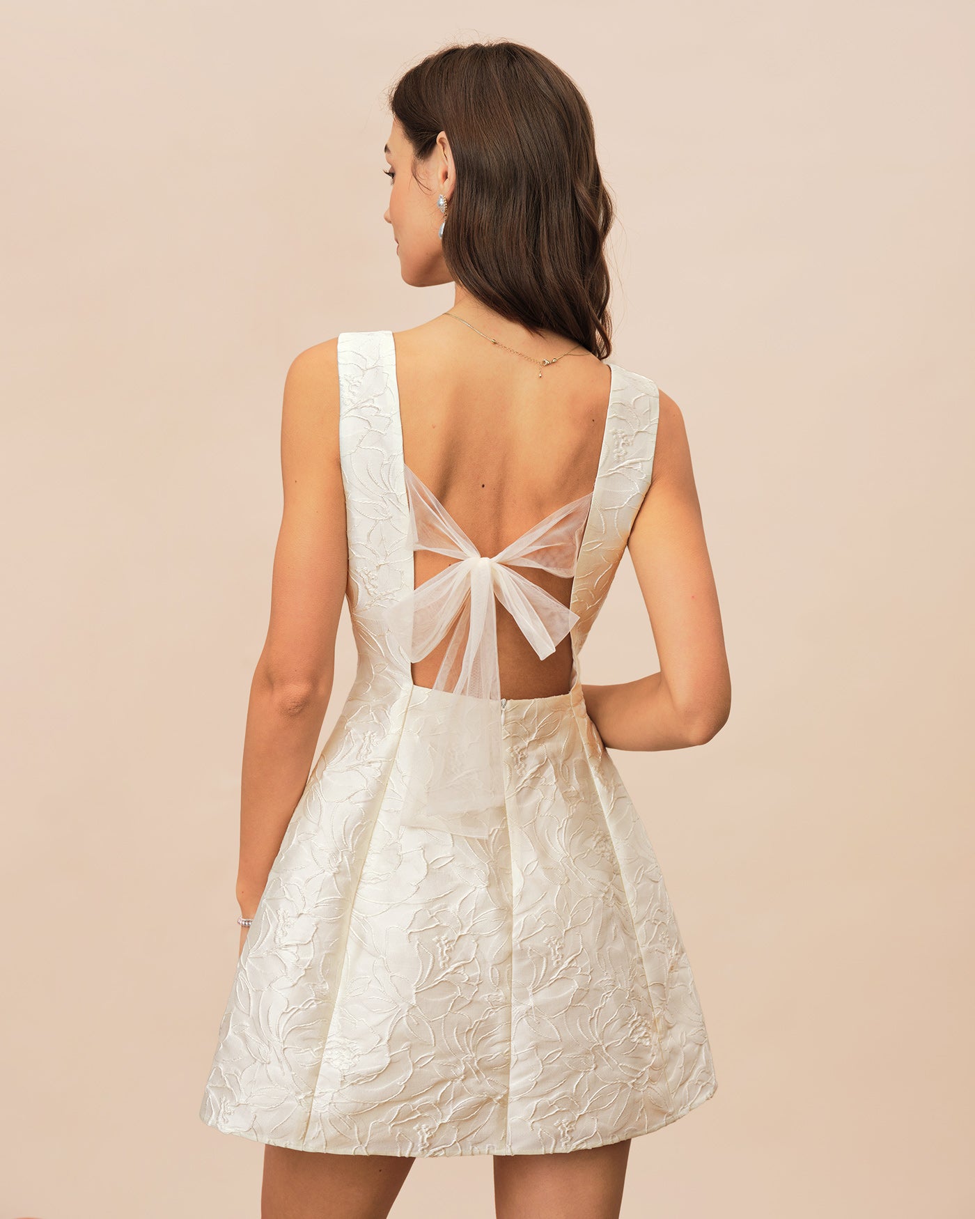Women's Woven Polyester Mini Dress Dresses - RIHOAS