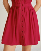 Women's Woven Polyester Mini Dress Dresses - RIHOAS