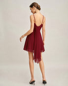 Women's Woven Polyester Mini Dress Dresses - RIHOAS
