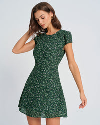 Women's Woven Polyester Mini Dress Dresses - RIHOAS