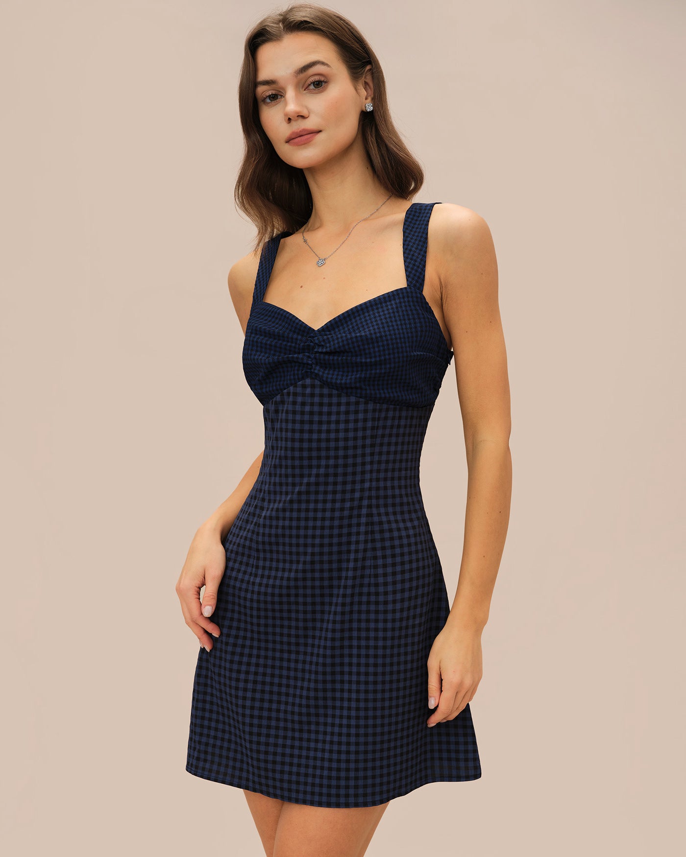 Women's Woven Polyester Mini Dress Dresses - RIHOAS