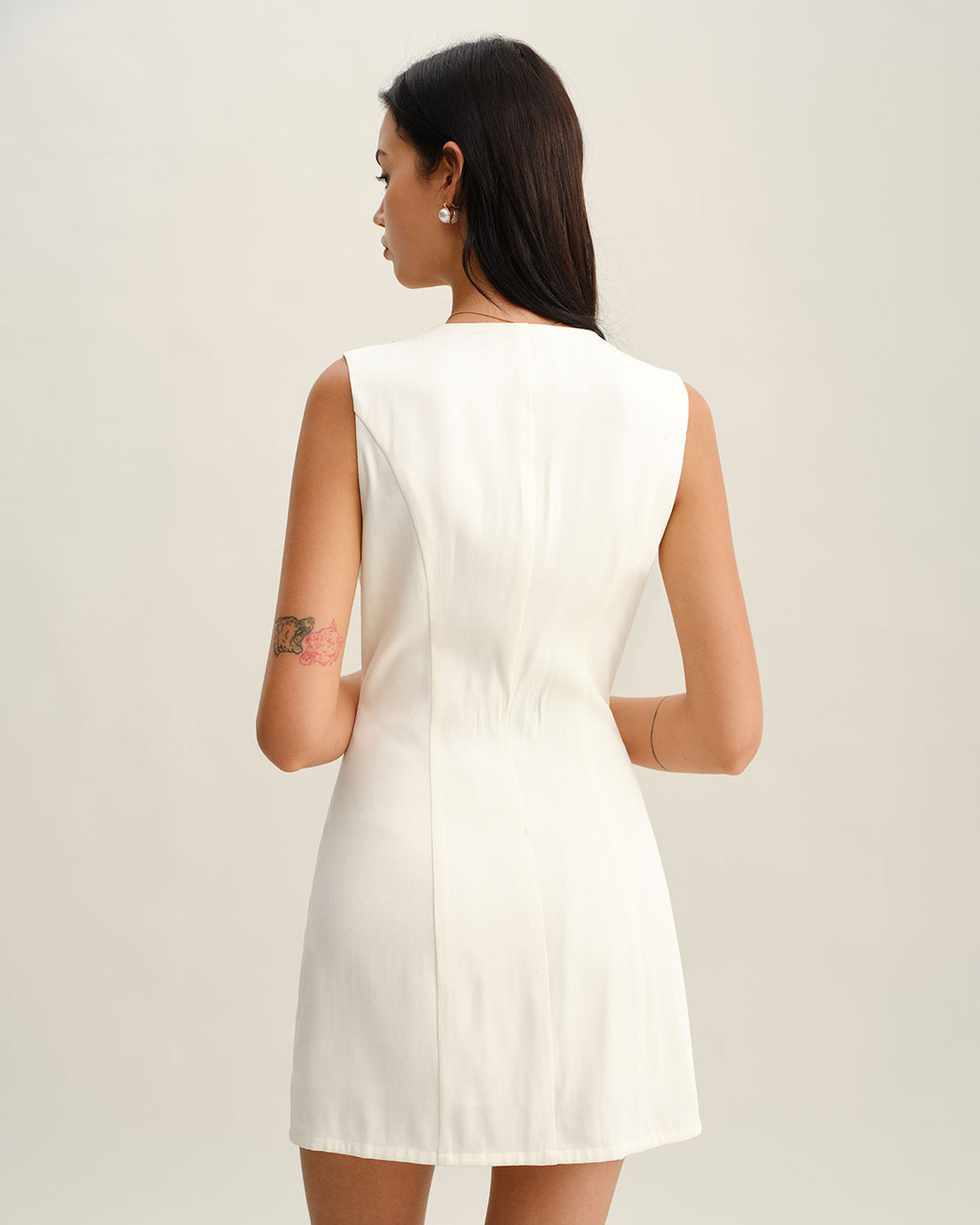 Women's Woven Polyester Mini Dress Dresses - RIHOAS