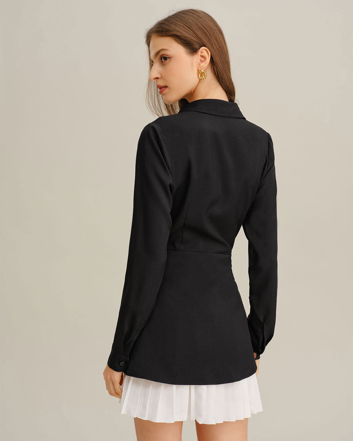 Women's Woven Polyester Mini Dress Dresses - RIHOAS