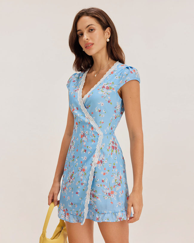 Women's Woven Polyester Mini Dress Dresses - RIHOAS