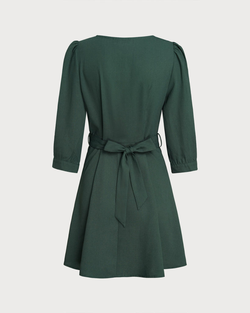 Women's Woven Polyester Mini Dress Dresses - RIHOAS