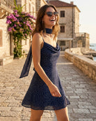 Women's Woven Polyester Mini Dress Dresses - RIHOAS