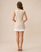 Women's Woven Polyester Mini Dress Dresses - RIHOAS
