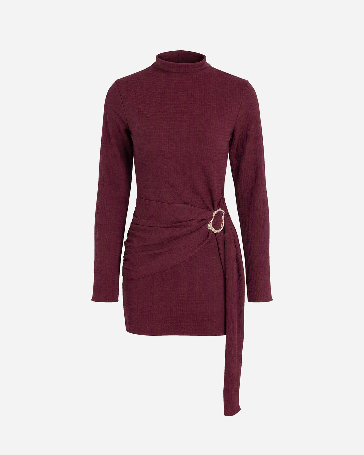 Women's Woven Polyester Mini Dress - RIHOAS