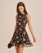 Women's Woven Polyester Mini Dress Dresses - RIHOAS