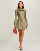 Women's Woven Polyester Mini Dress Dresses - RIHOAS