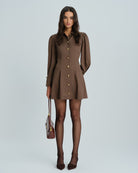 Women's Woven Polyester Mini Dress Dresses - RIHOAS
