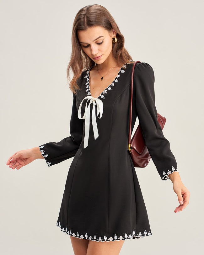 Women's Woven Polyester Mini Dress Dresses - RIHOAS