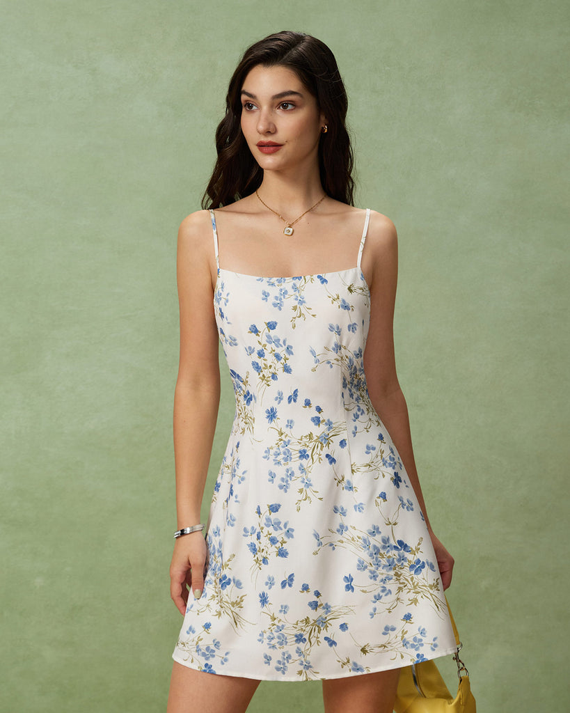 Women's Woven Polyester Mini Dress Dresses - RIHOAS