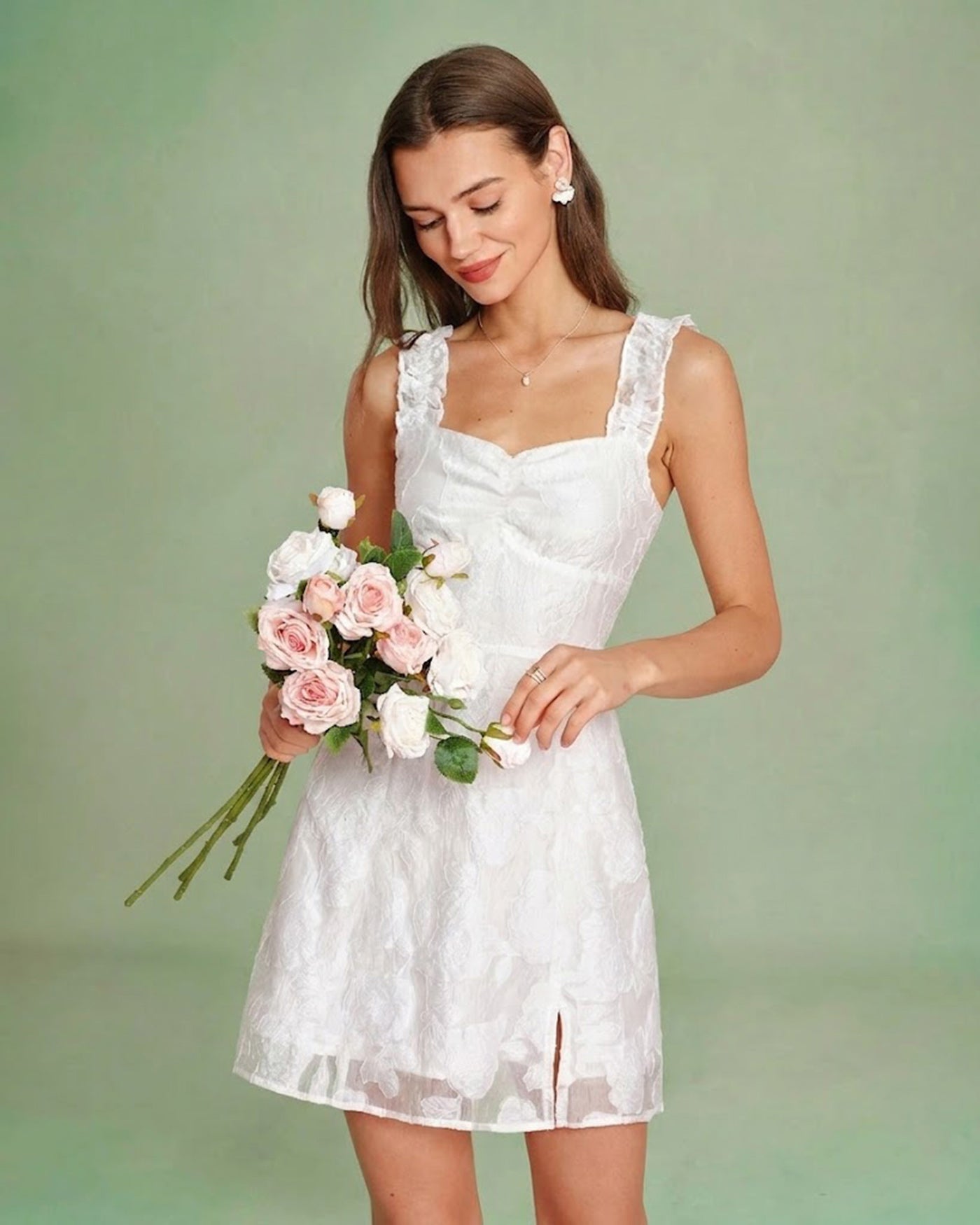 White Dresses | Bridal Shower, Rehearsal Dinner & Graduation Styles | RIHOAS White Dresses | Bridal Shower, Rehearsal Dinner & Graduation Styles | RIHOAS