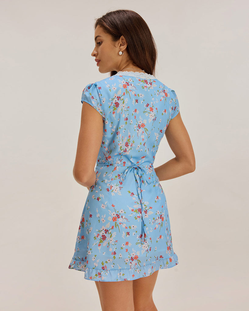 Women's Woven Polyester Mini Dress Dresses - RIHOAS