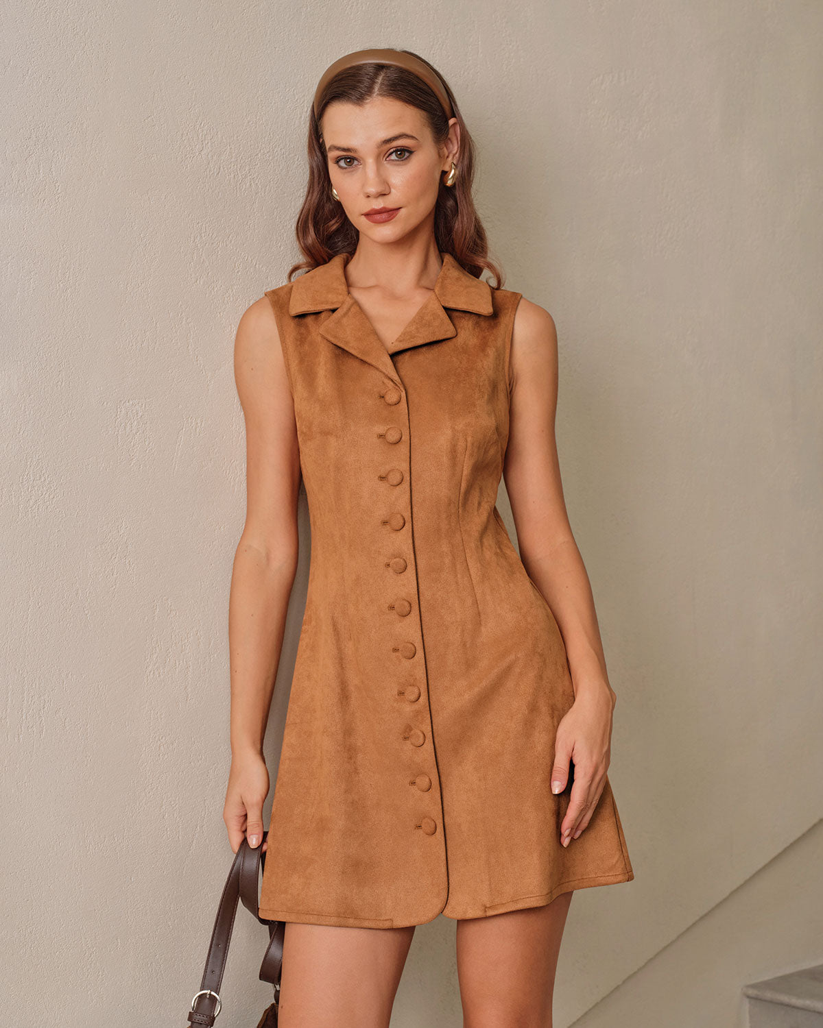 Women's Woven Polyester Mini Dress Dresses - RIHOAS