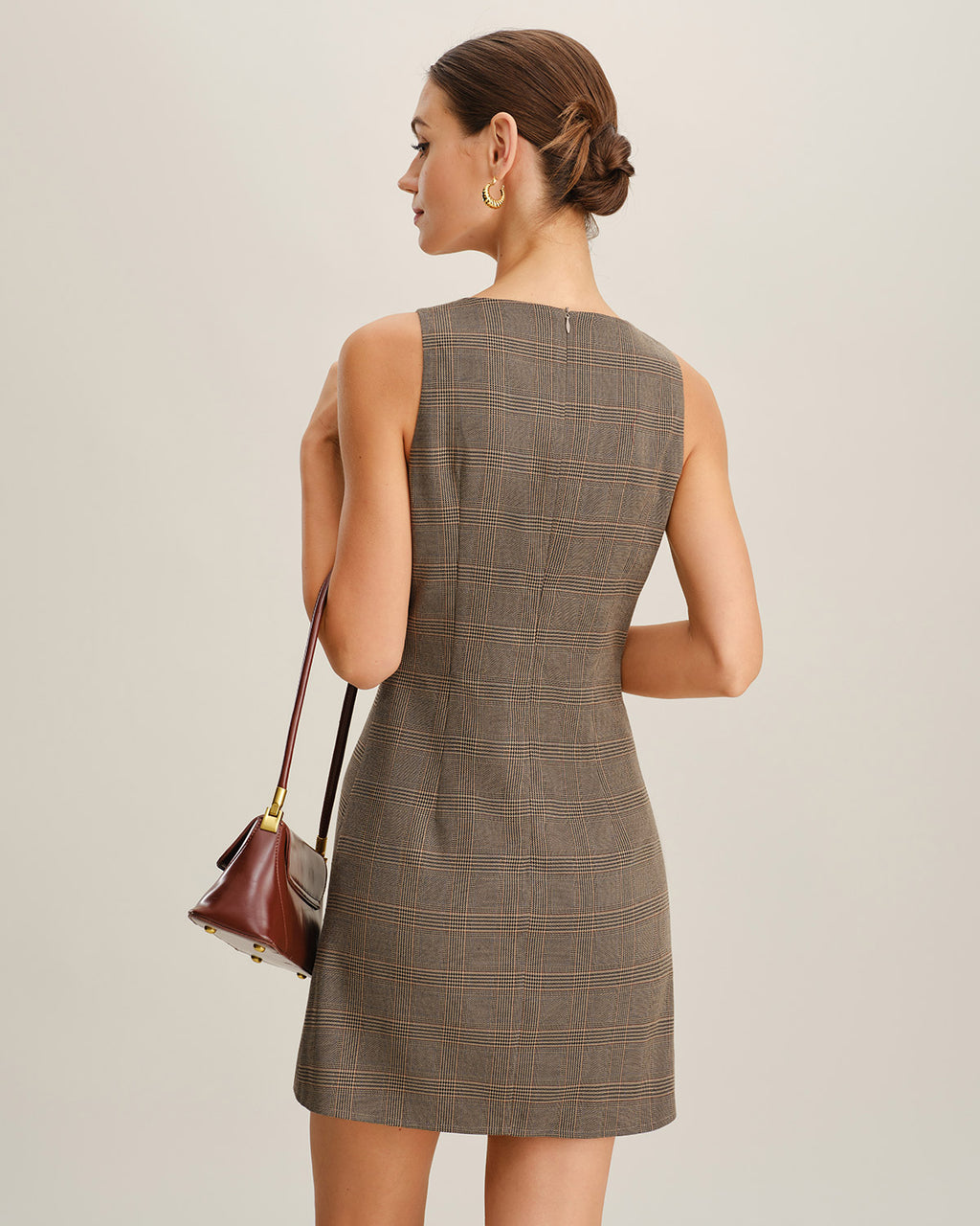 Women's Woven Polyester Mini Dress Dresses - RIHOAS