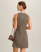 Women's Woven Polyester Mini Dress Dresses - RIHOAS