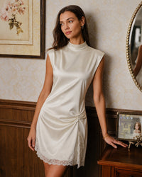 Women's Woven Polyester Mini Dress Dresses - RIHOAS