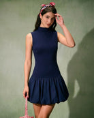 Women's Woven Polyester Mini Dress Dresses - RIHOAS