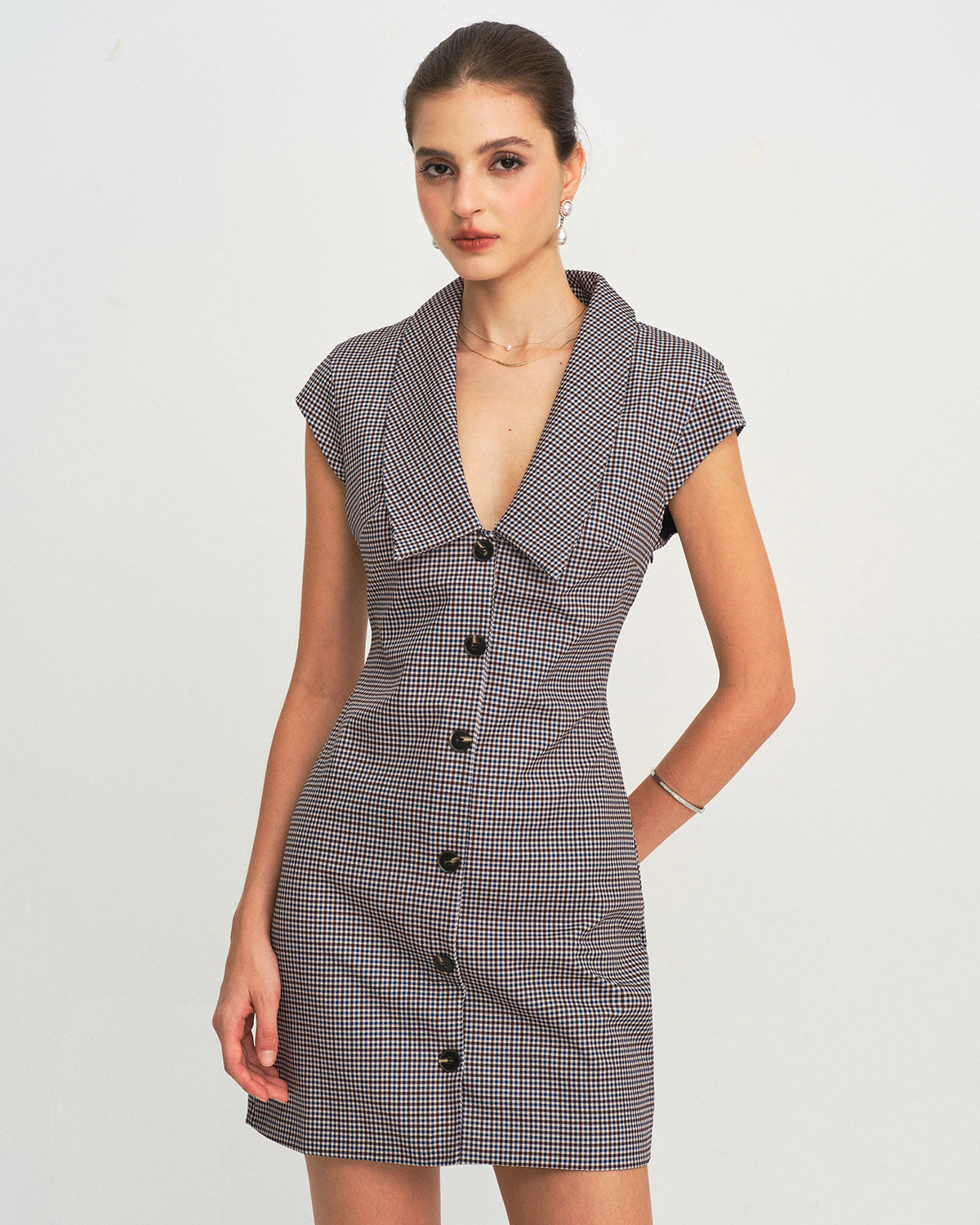 Women's Woven Polyester Mini Dress Dresses - RIHOAS