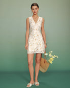 Women's Woven Polyester Mini Dress Dresses - RIHOAS