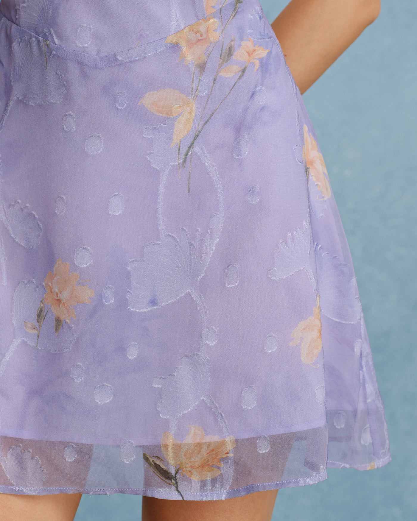 purple slip dress mini Purple X Cross Jacquard Slip Mini Dress & Reviews - Purple - Dresses