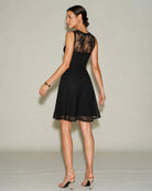 Women's Woven Polyester Mini Dress Dresses - RIHOAS