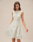 Women's Woven Polyester Mini Dress Dresses - RIHOAS