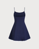 Women's Woven Polyester Mini Dress Dresses - RIHOAS