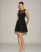Women's Woven Polyester Mini Dress Dresses - RIHOAS