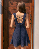 Women's Woven Polyester Mini Dress Dresses - RIHOAS