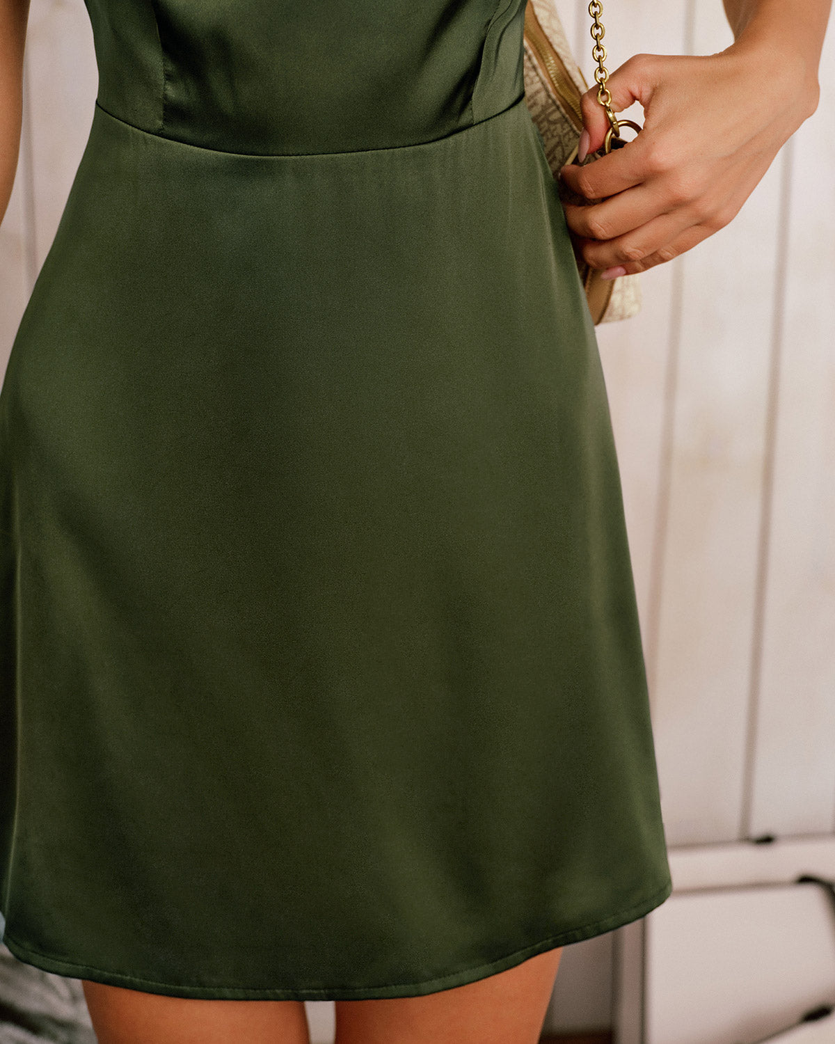 Women's Woven Polyester Mini Dress Dresses - RIHOAS