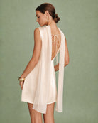 Women's Woven Polyester Mini Dress Dresses - RIHOAS