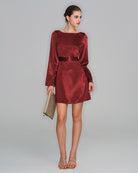Women's Woven Polyester Mini Dress Dresses - RIHOAS
