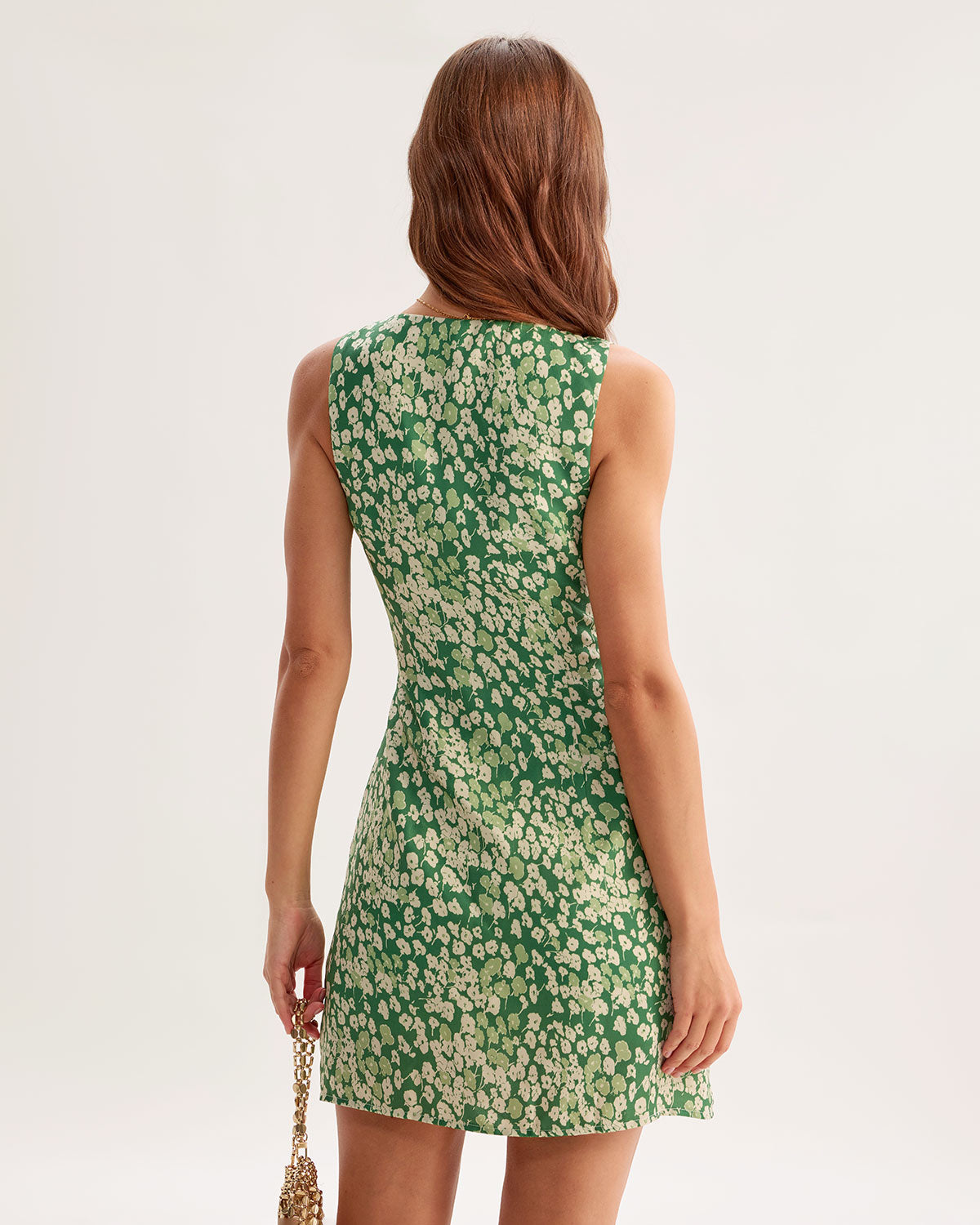 Women's Woven Polyester Mini Dress Dresses - RIHOAS