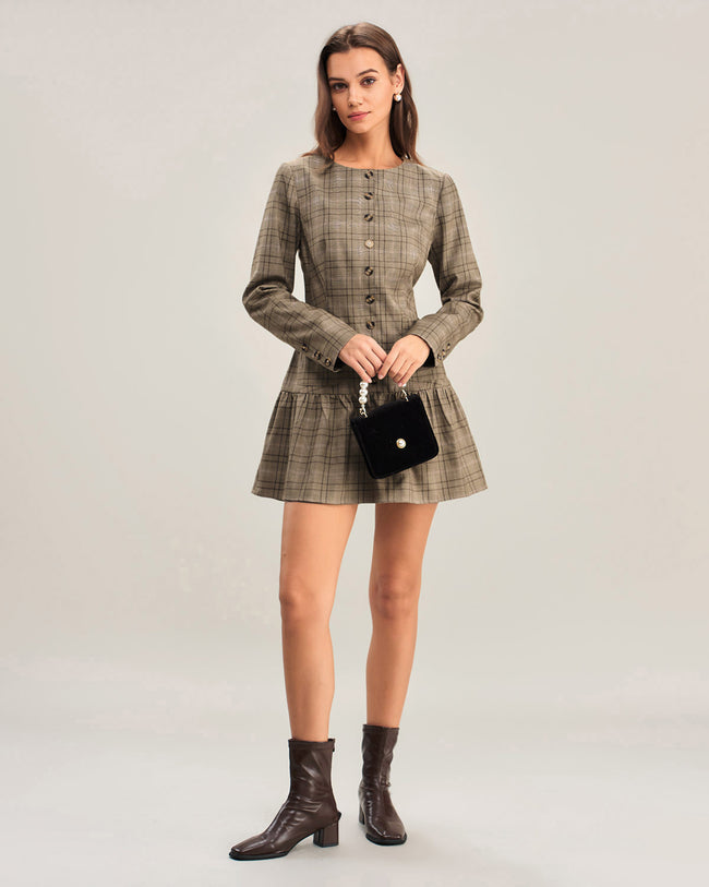 Women's Woven Polyester Mini Dress Dresses - RIHOAS