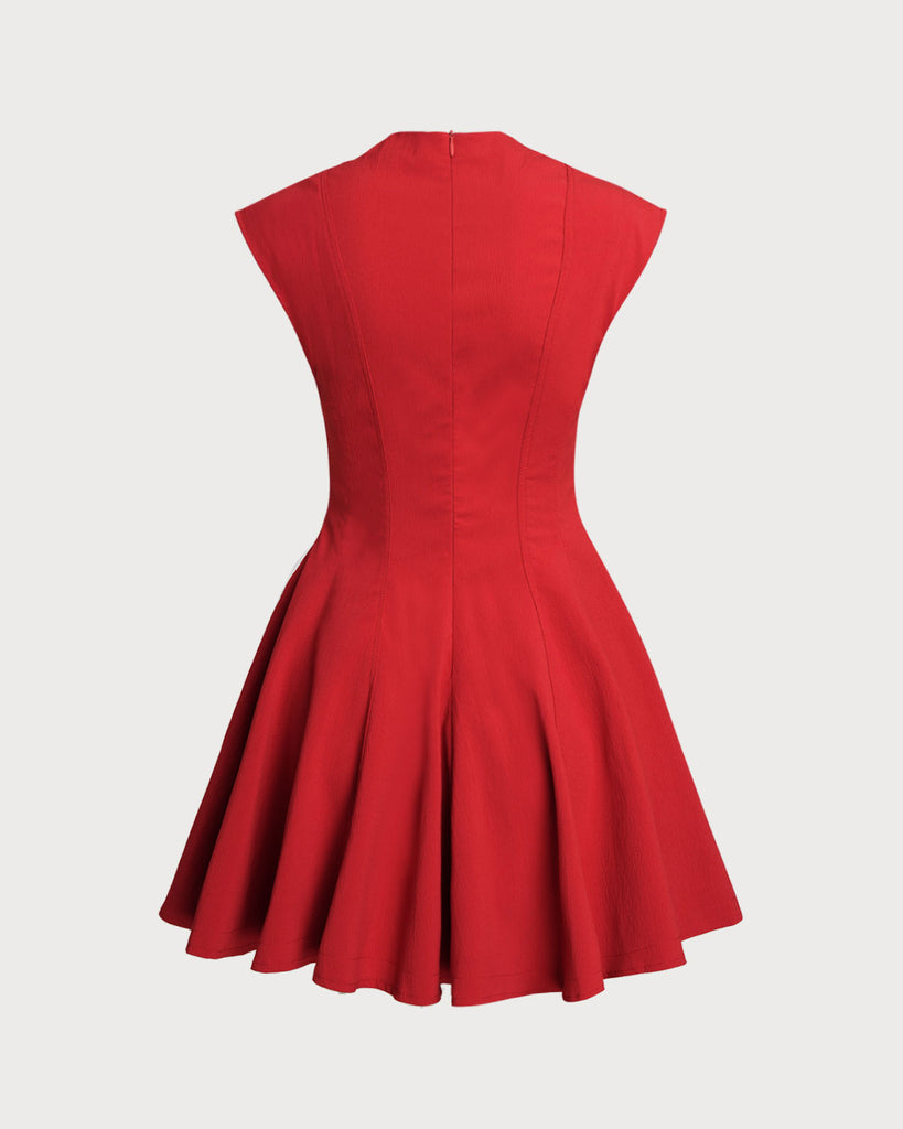 Women's Woven Polyester Mini Dress Dresses - RIHOAS