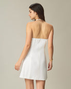 Women's Woven Polyester Mini Dress Dresses - RIHOAS