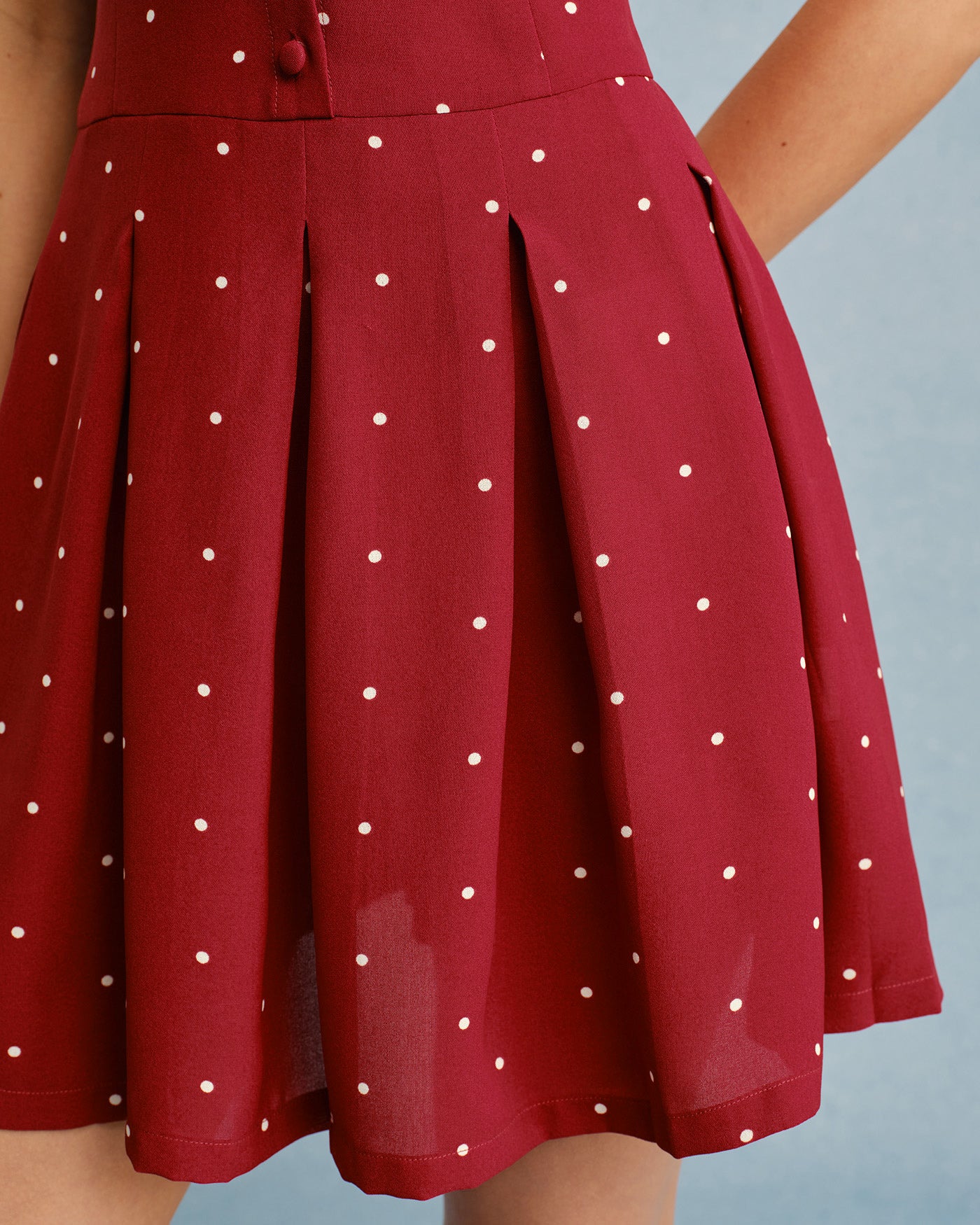 Women's Woven Polyester Mini Dress Dresses - RIHOAS