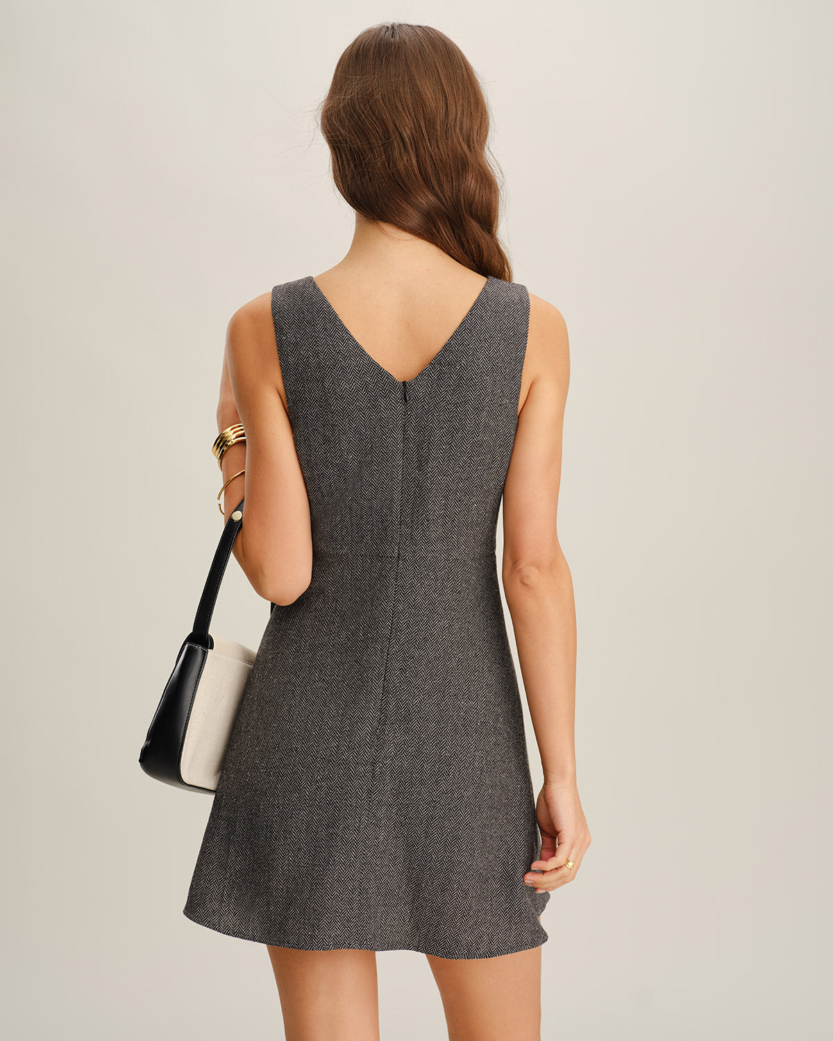 Women's Woven Polyester Mini Dress Dresses - RIHOAS