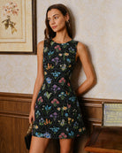 Women's Woven Polyester Mini Dress Dresses - RIHOAS