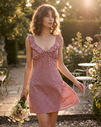 Women's Woven Polyester Mini Dress Dresses - RIHOAS