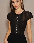 Women's Woven Polyester Mini Dress Dresses - RIHOAS