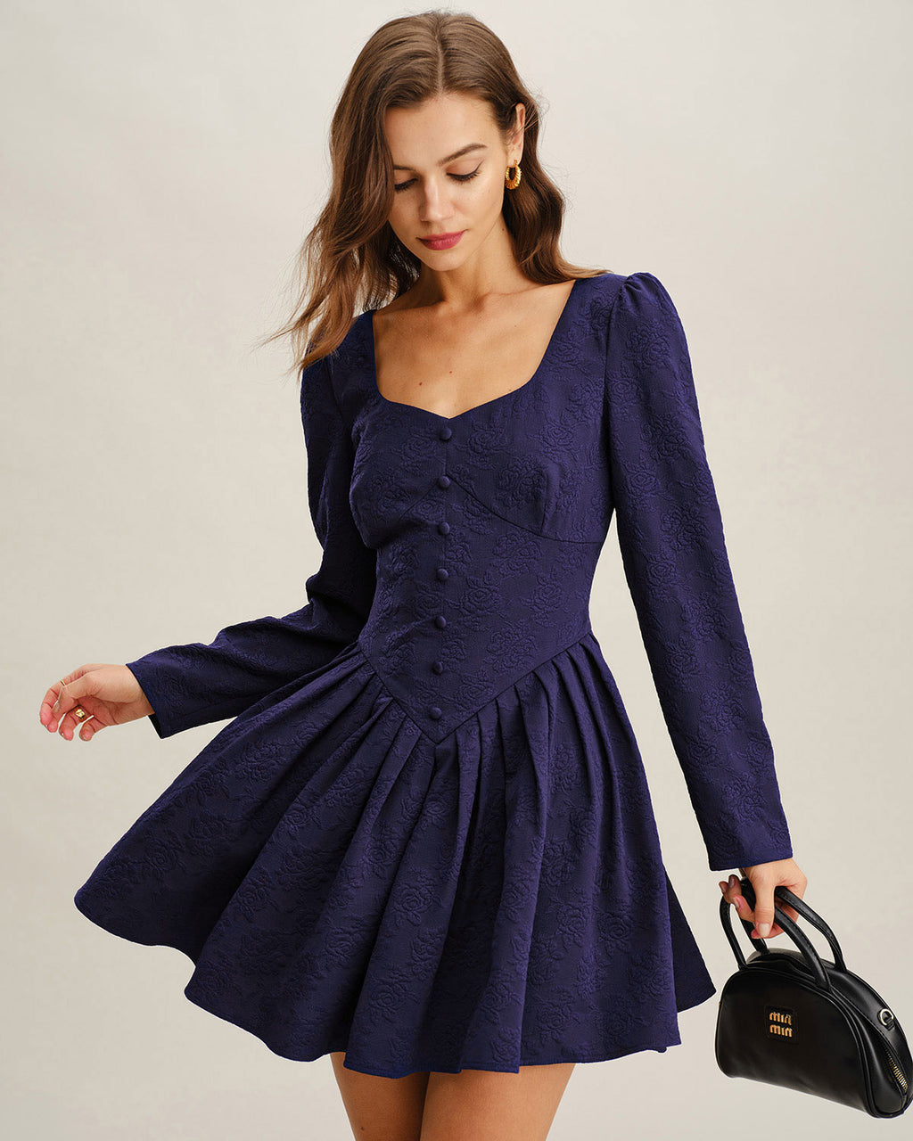 Women's Woven Polyester Mini Dress Dresses - RIHOAS