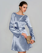 Women's Woven Polyester Mini Dress Dresses - RIHOAS