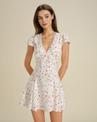 Women's Woven Polyester Mini Dress Dresses - RIHOAS