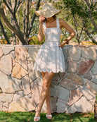 Women's Woven Polyester Mini Dress Dresses - RIHOAS